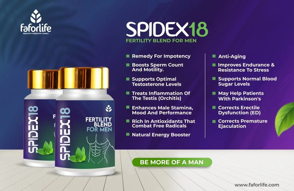 SPIDEX 18 (Fertility Blend men)